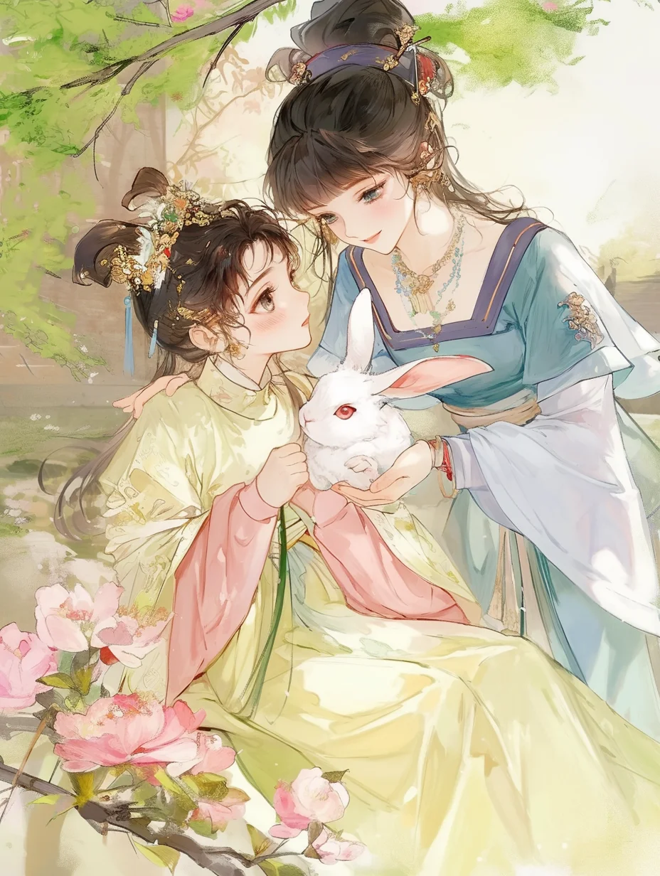 世间温柔不过是芳春柳摇染花香