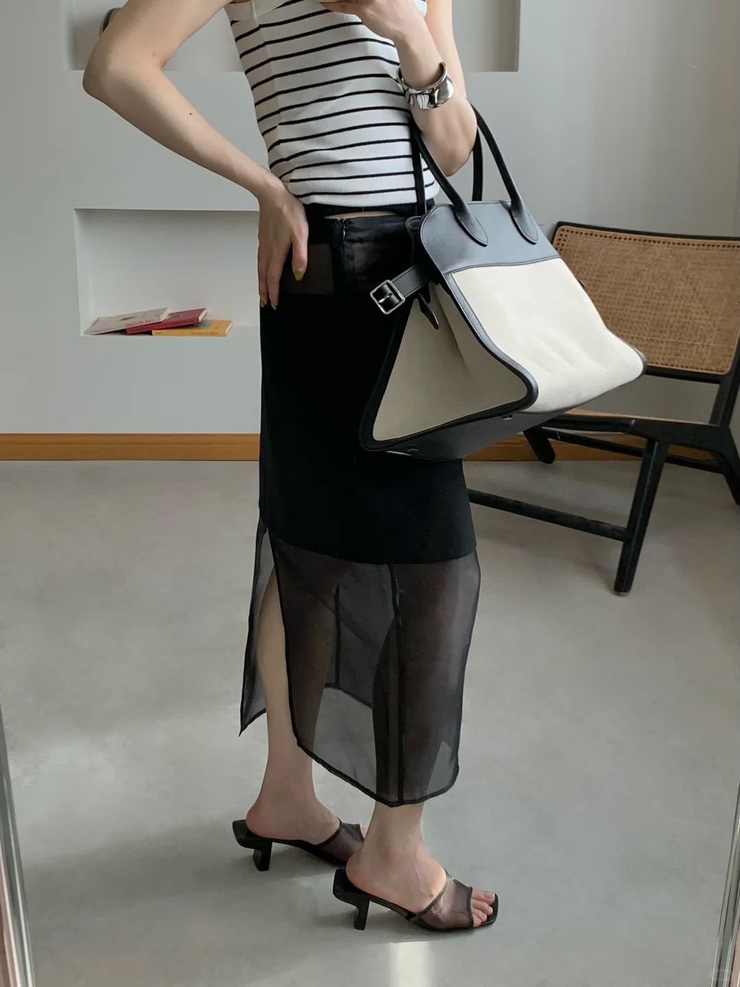 女人味十足的透视网纱裙🖤