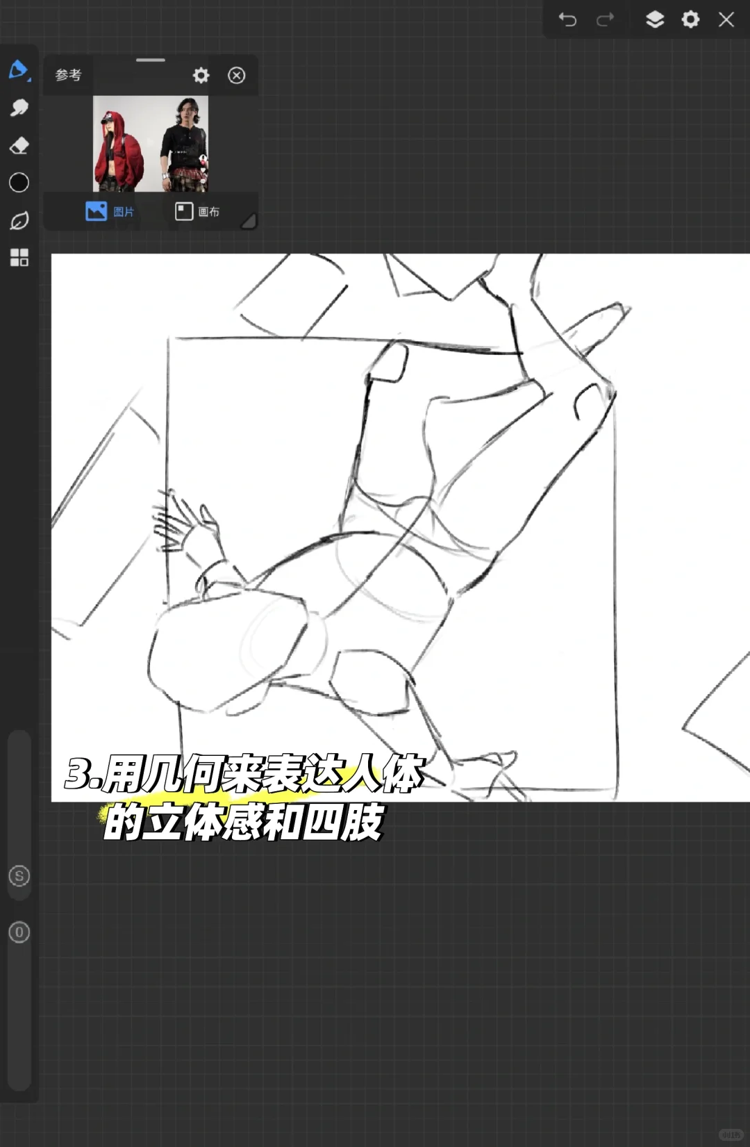 透视人体