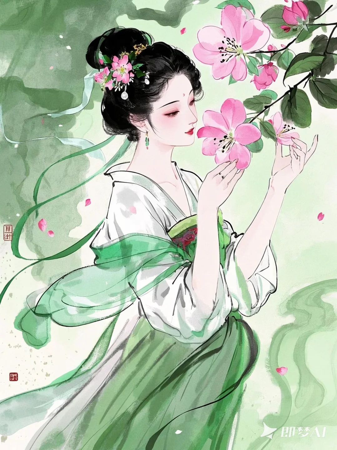 十二花神｜海棠花开
