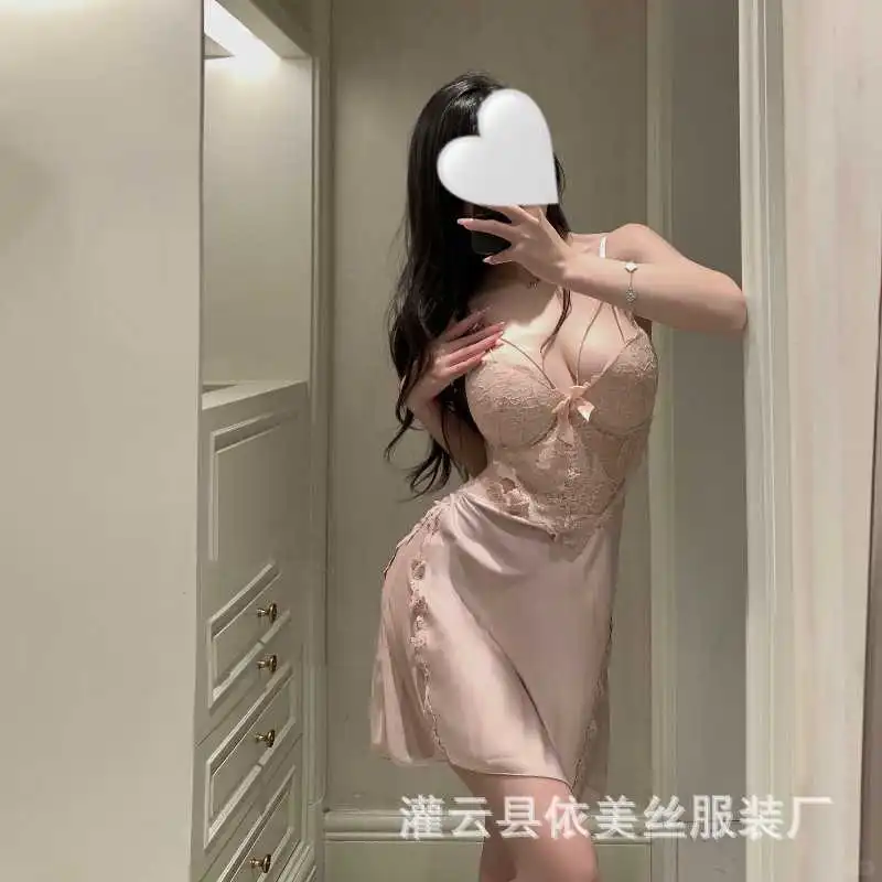 🔥**曼欲蕾丝透视家居套装