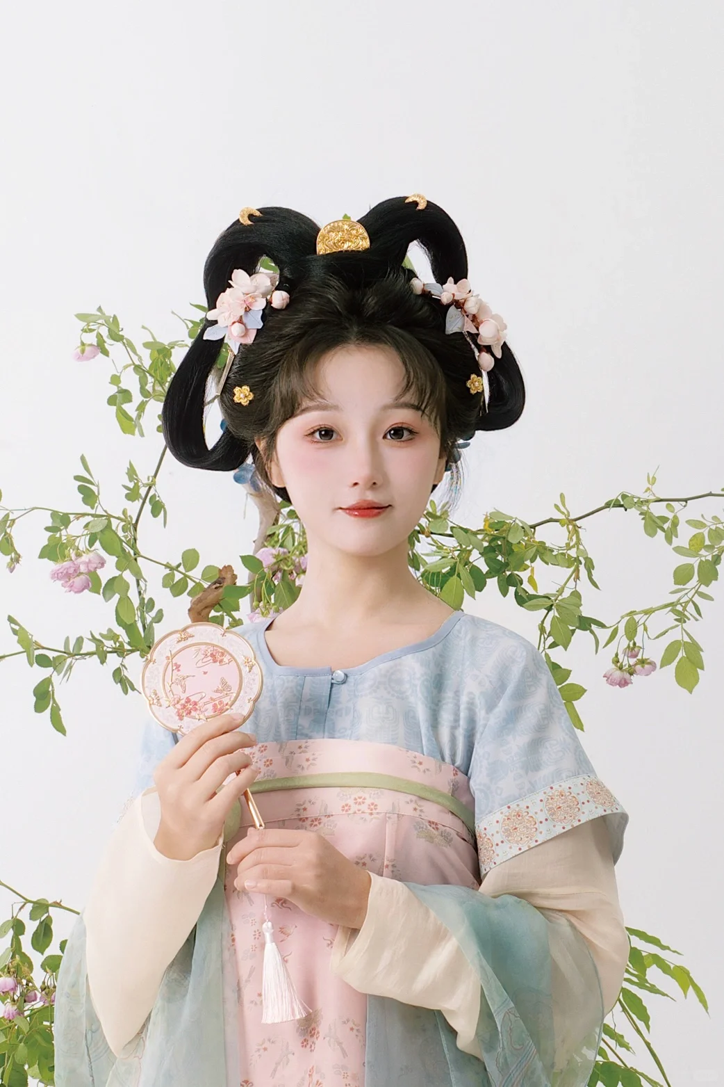 汉服对称发型合辑～