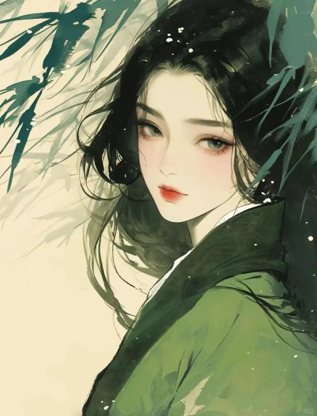只此青绿 | 古风女头