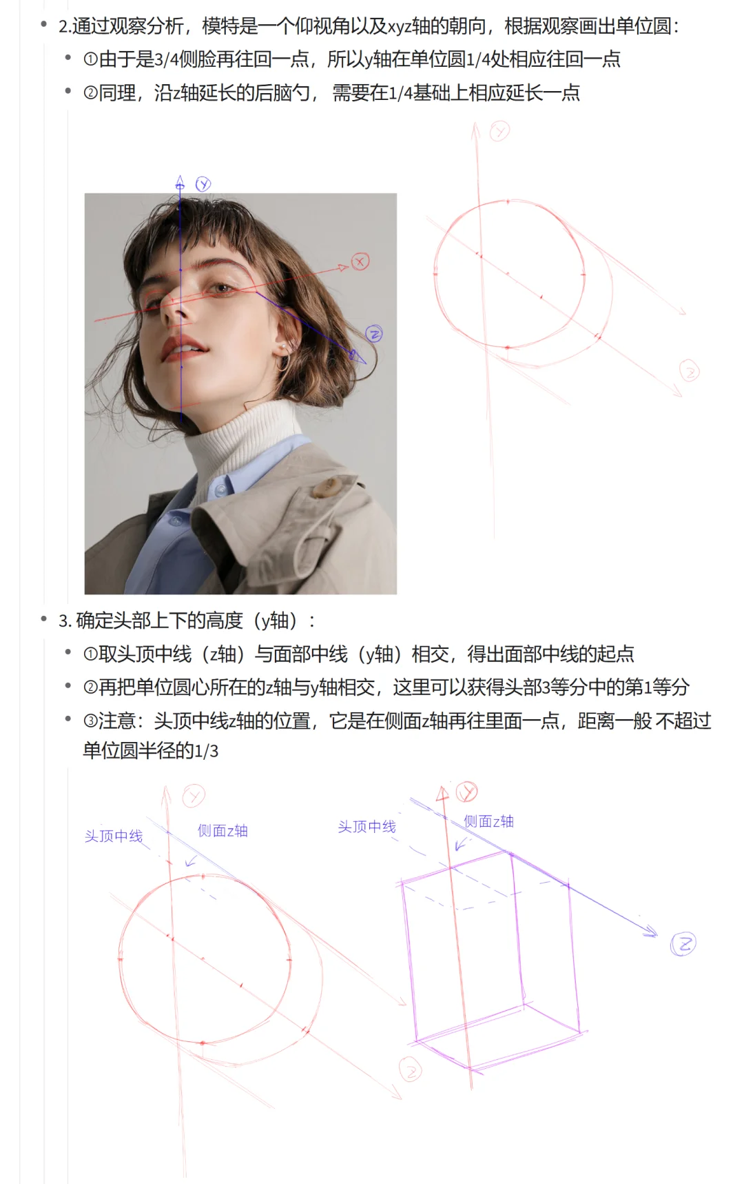 头部仰视 我是这样推导出来的|07