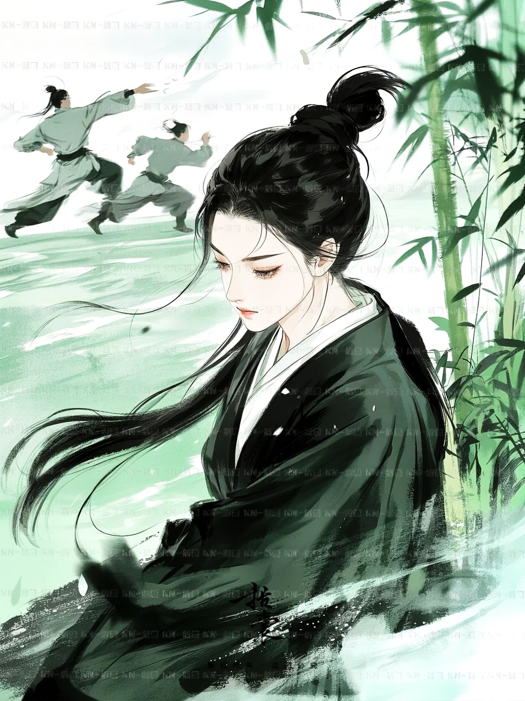 一袭白衣·一片江湖·飒