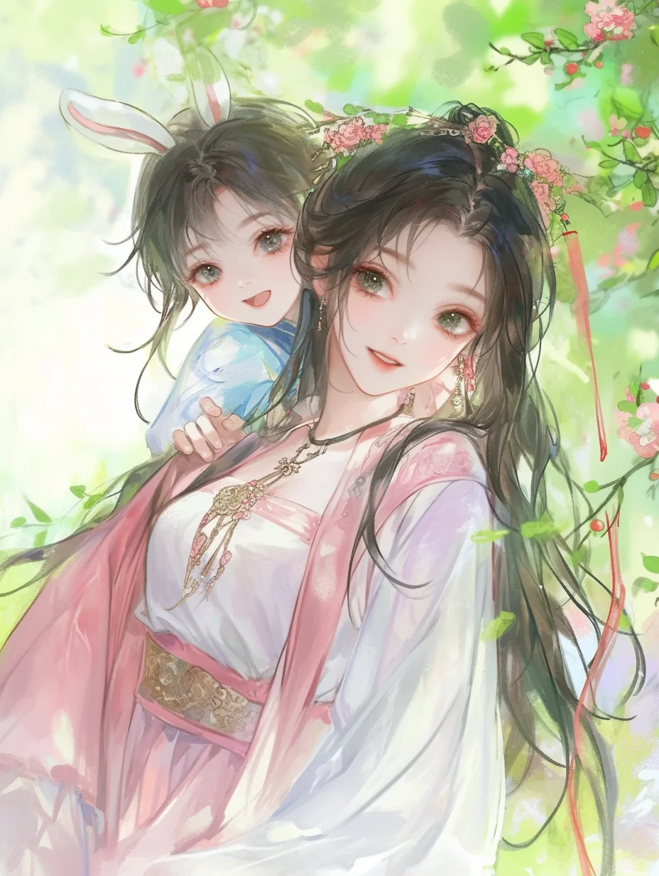 世间温柔不过是芳春柳摇染花香