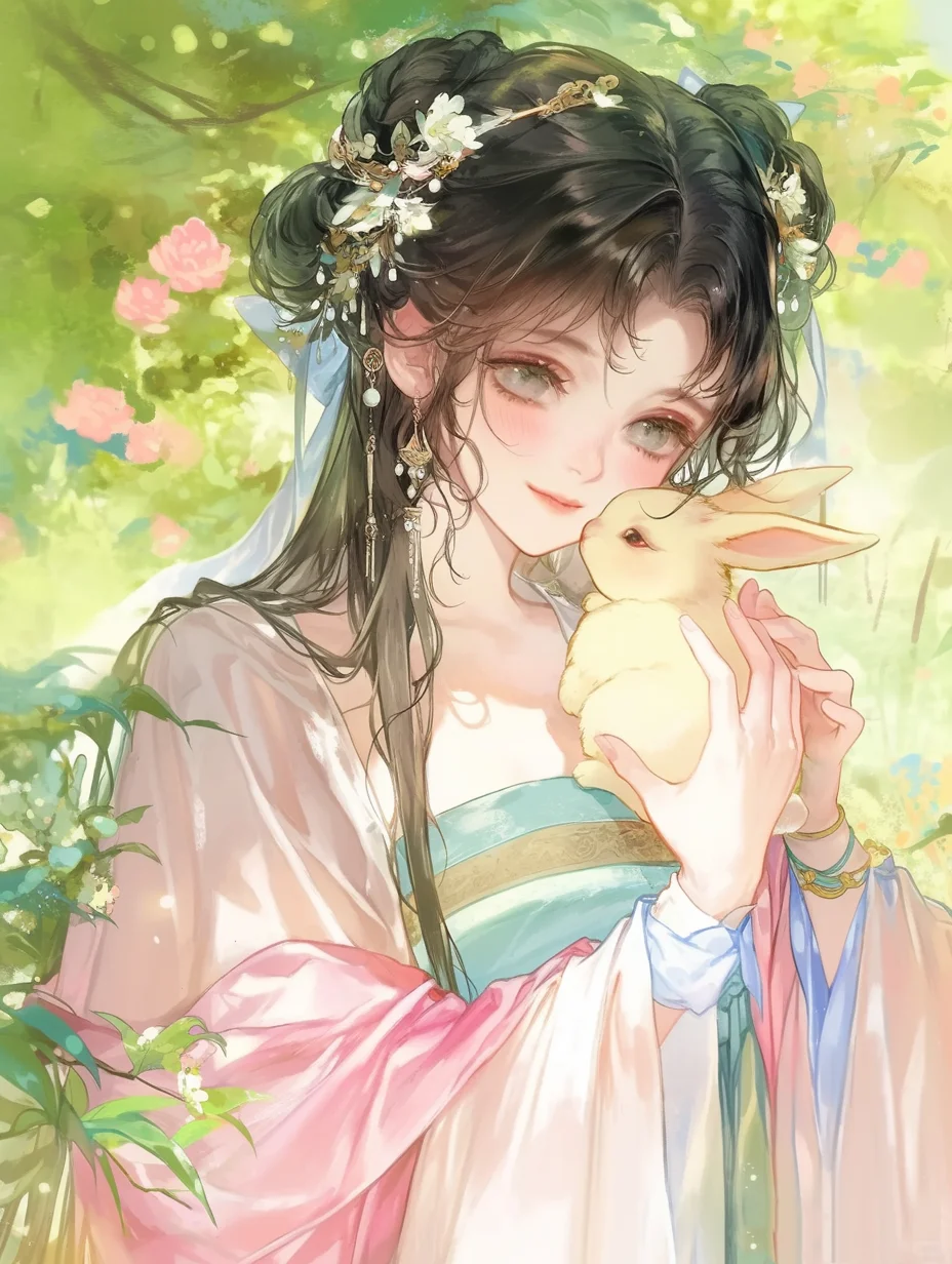 世间温柔不过是芳春柳摇染花香