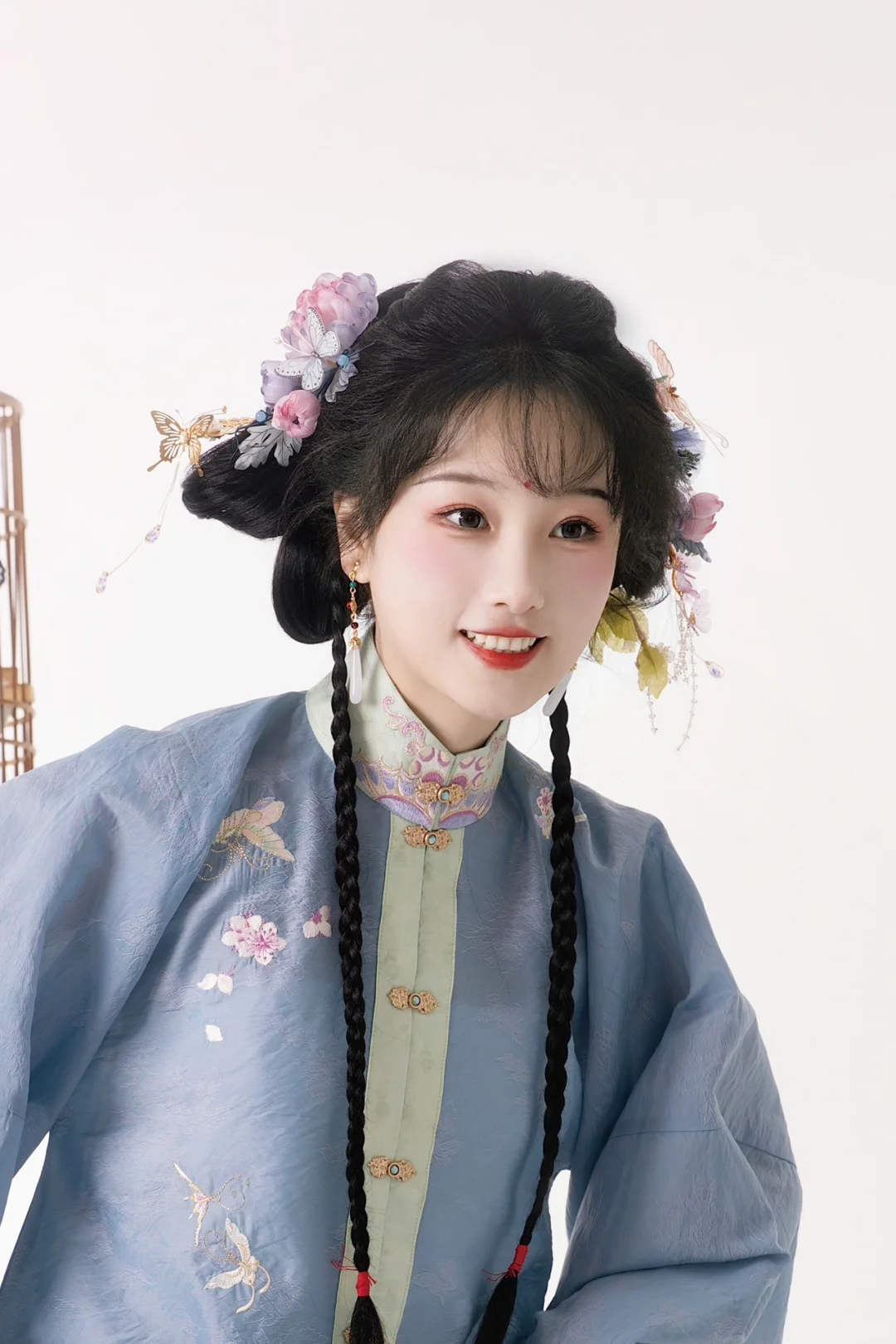 汉服对称发型合辑～