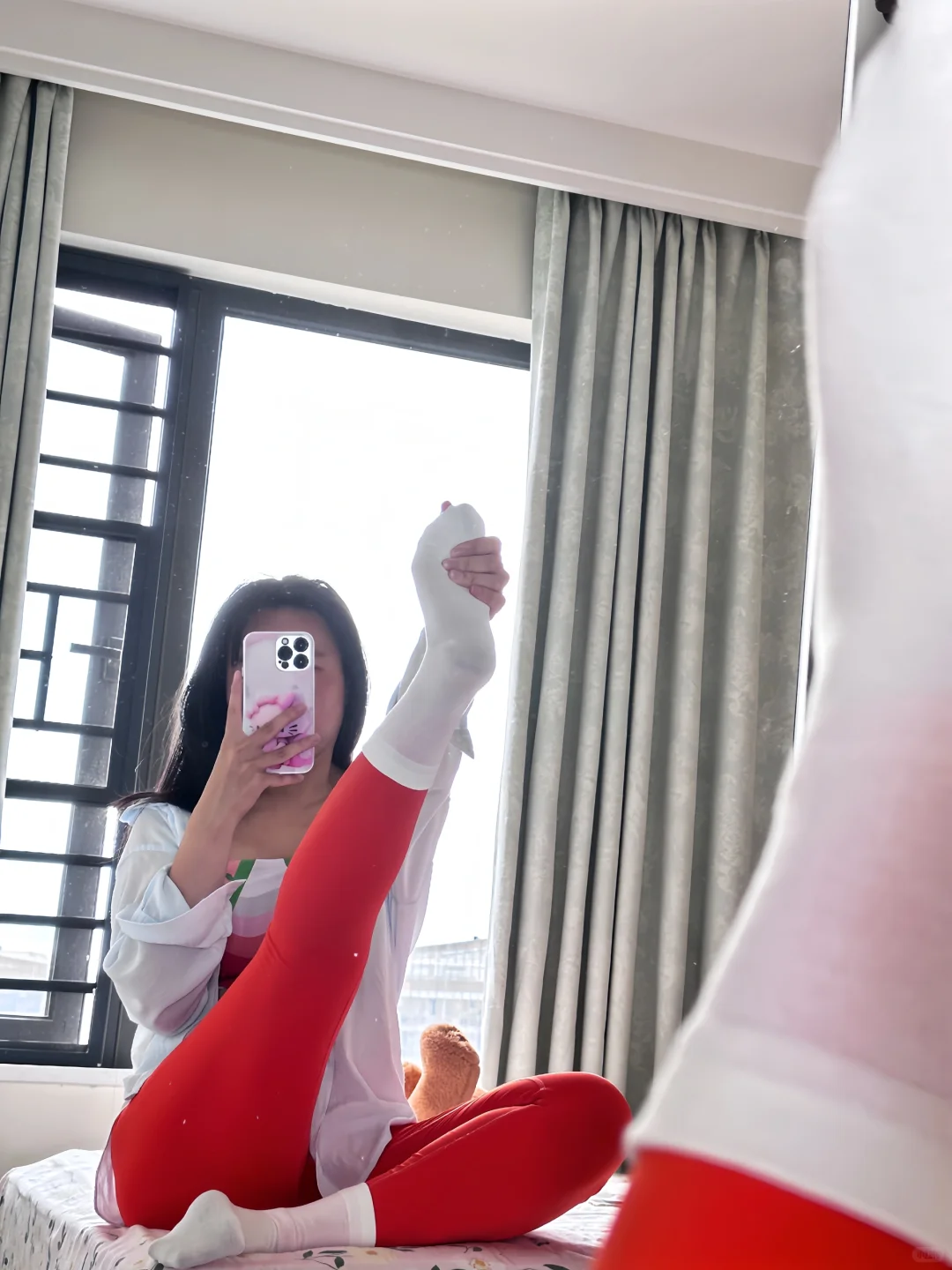 好喜欢我的新袜子、好喜欢我的腿