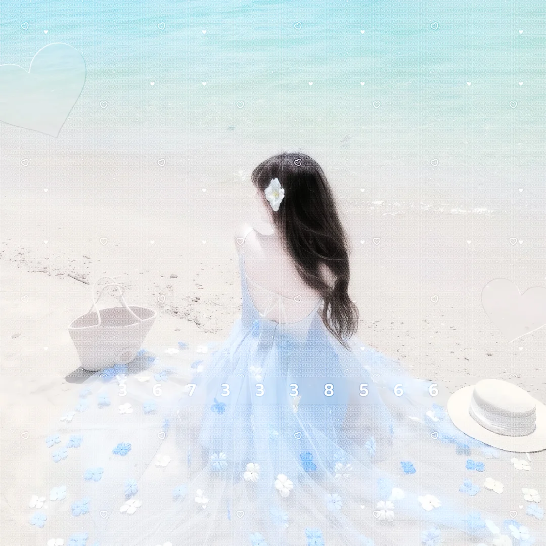 ins梦幻海滩写真！太好看了！