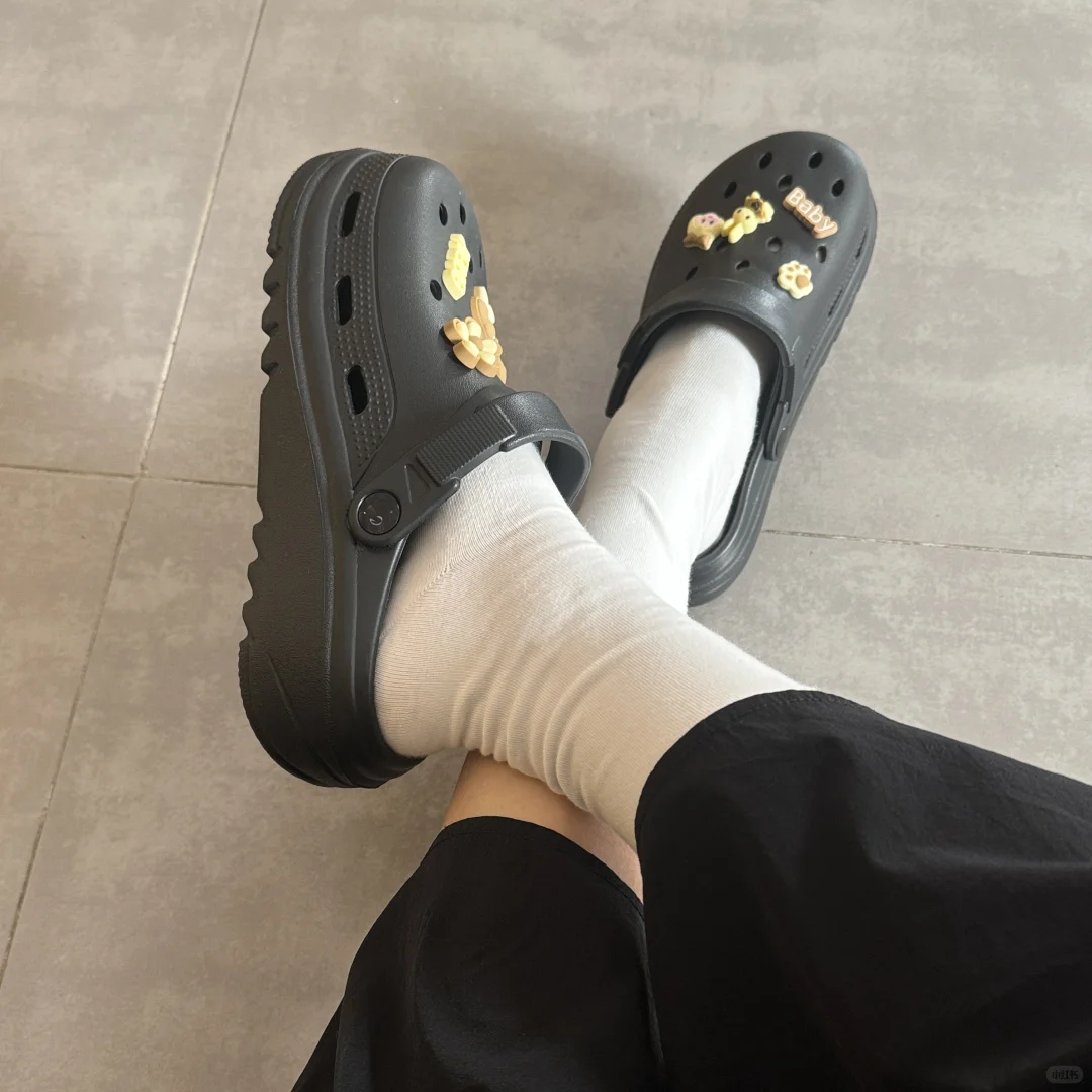 这个小白袜也太好穿了chao透气啊👍！