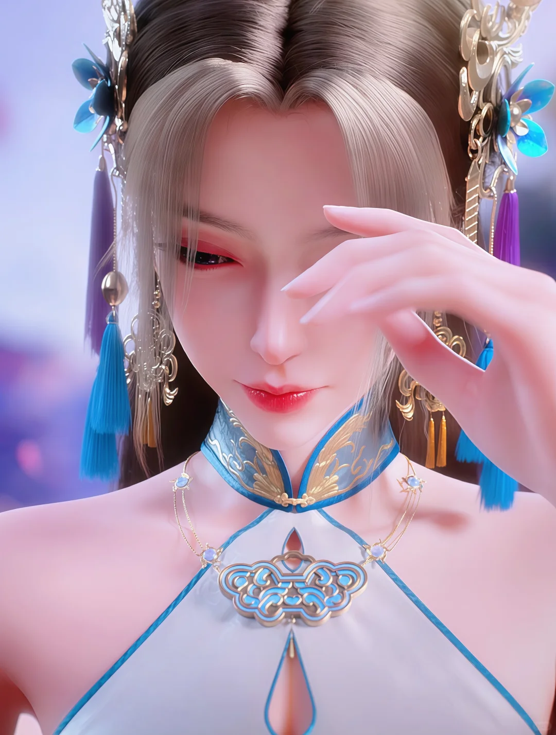 这么好看的NPC女角色，我也想跟她谈恋爱！