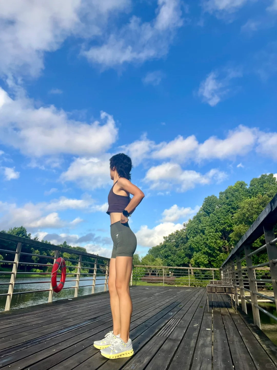 晨跑10km｜40岁长期跑步健身的身材长这样