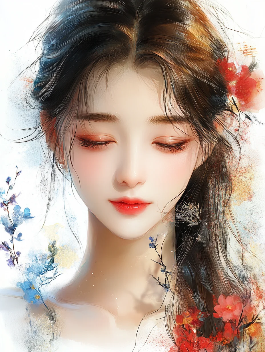 清新自然，超凡脱俗|女生头像