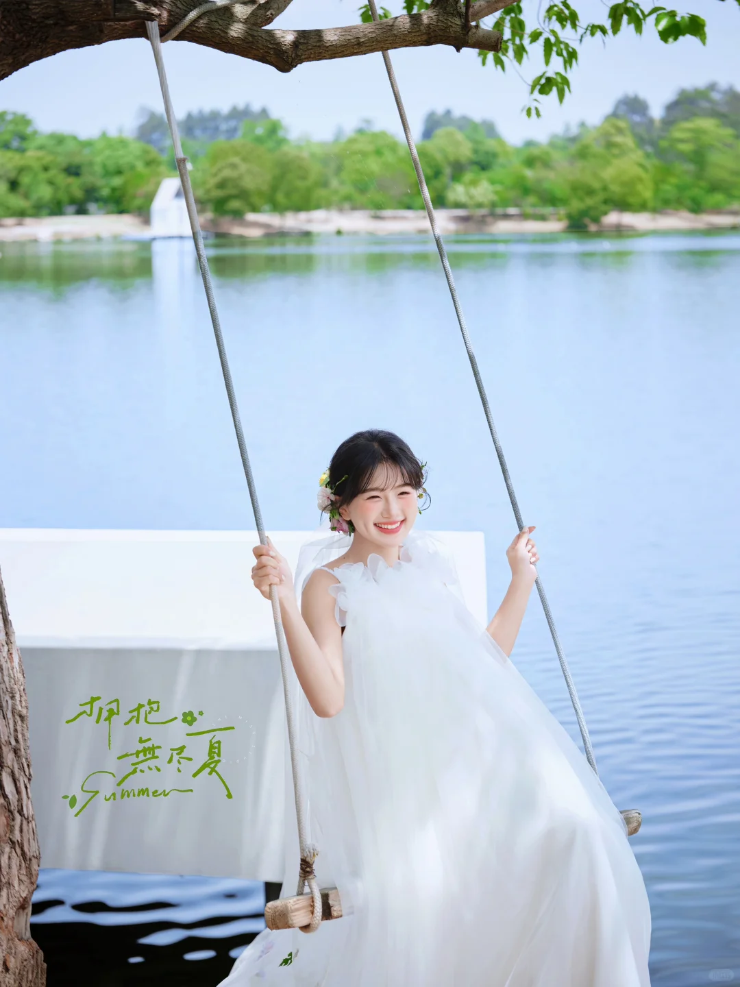 啊啊夏天才是甜妹主战场🍃森系少女好喜欢！