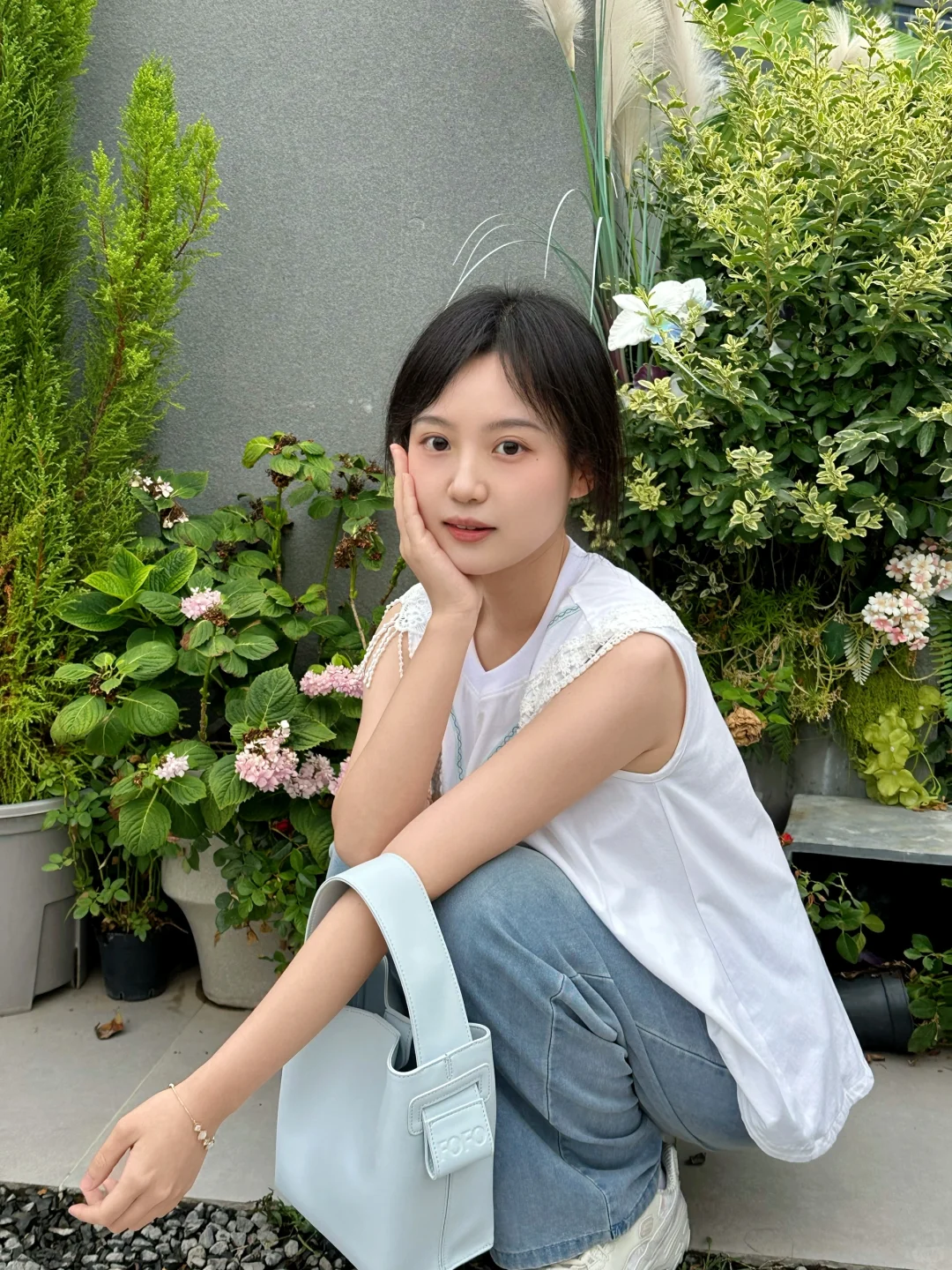 我们 都擅长定格幸福ฅ••♡