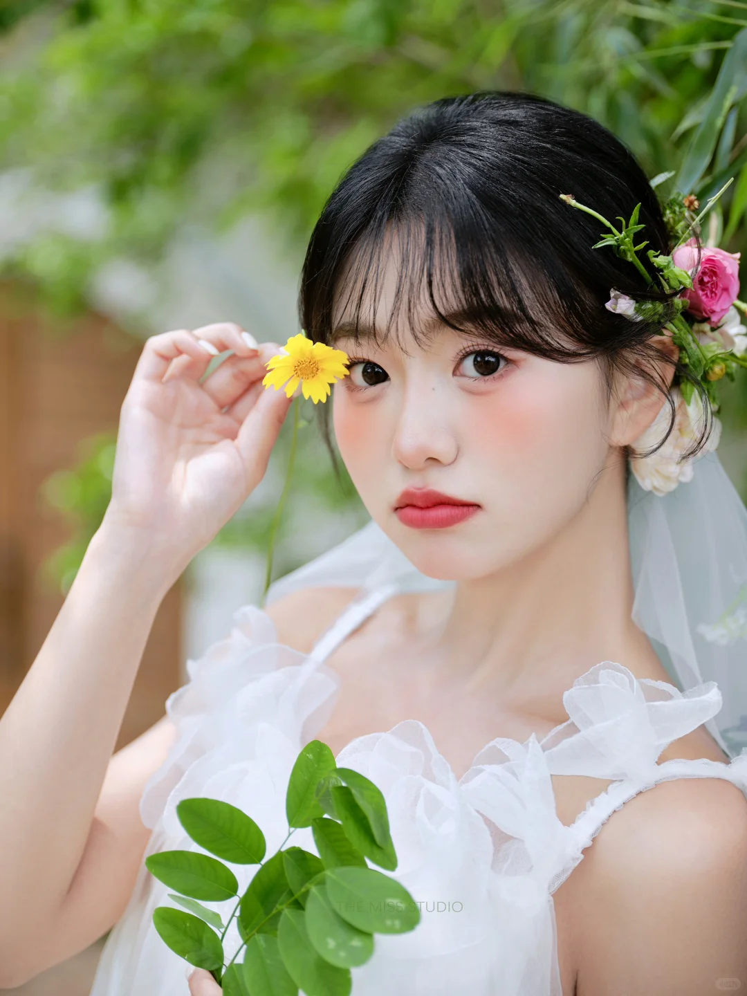 啊啊夏天才是甜妹主战场🍃森系少女好喜欢！