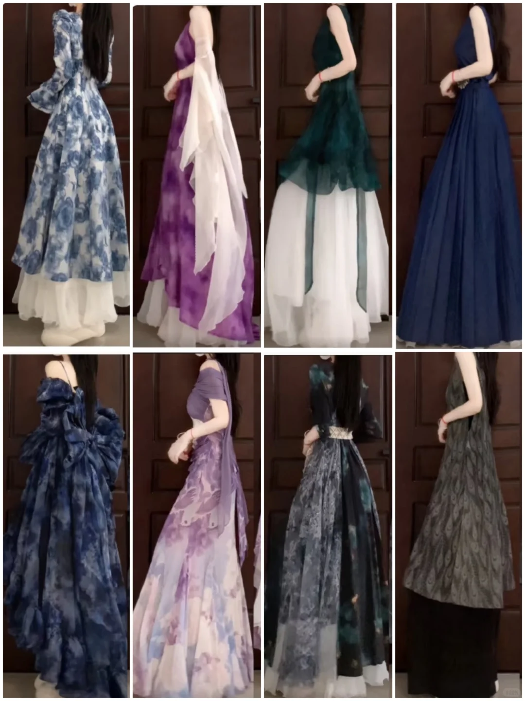 8⃣0⃣套|彩色系仙女裙，永远的白月光～