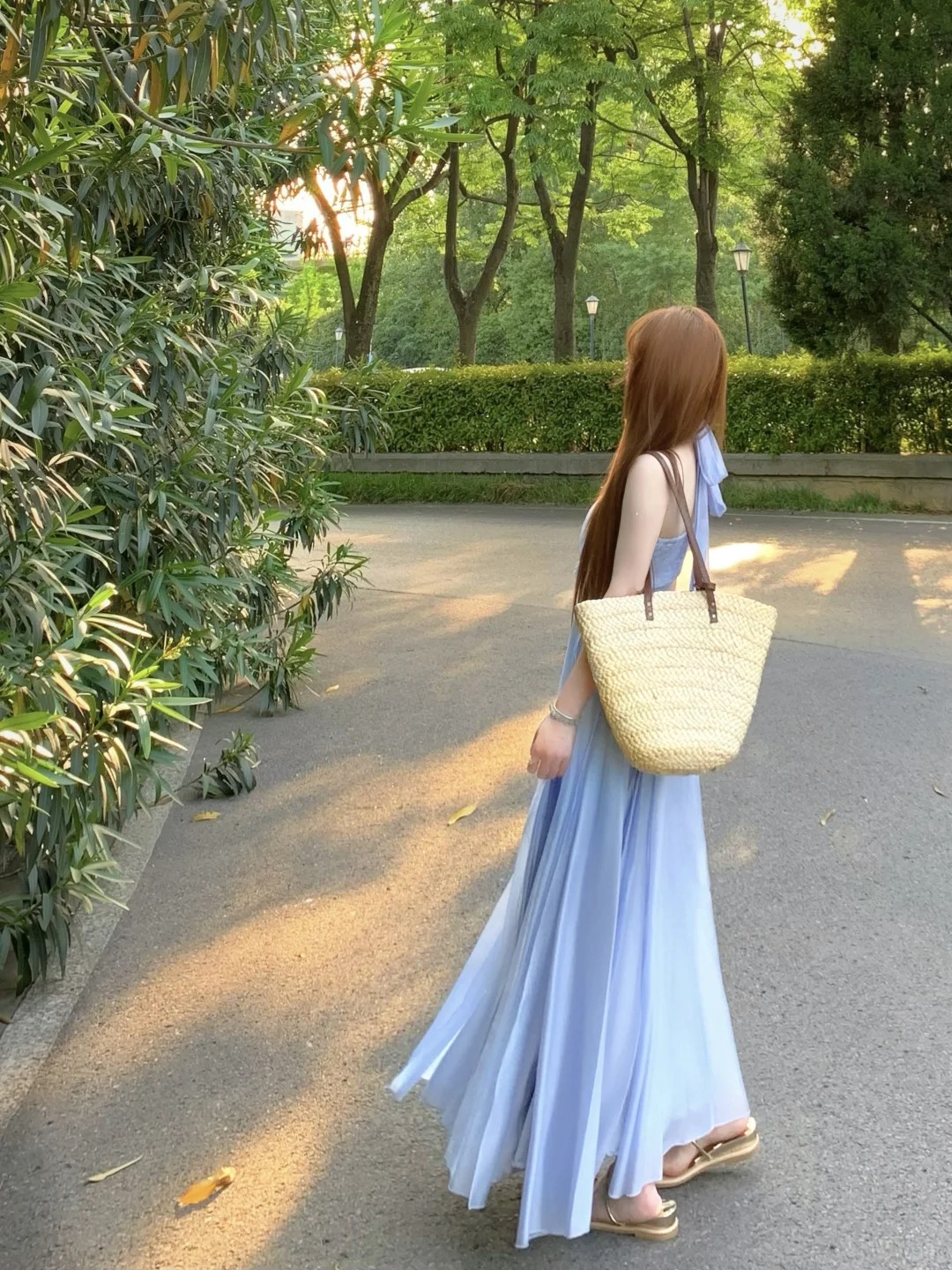 🧚‍♀️被美哭！！！梦幻蓝调度假裙～