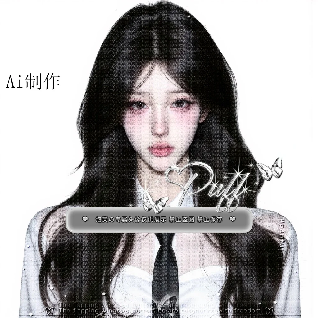 白底头像|纯欲女高
