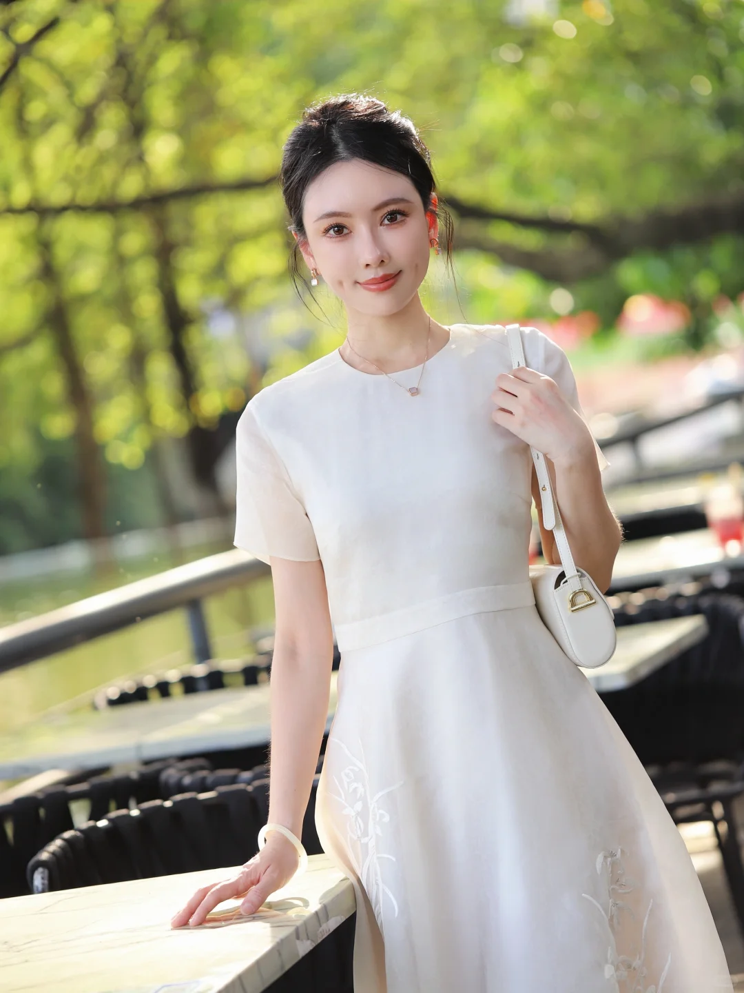 ootd | 温柔优雅的白月光🦢