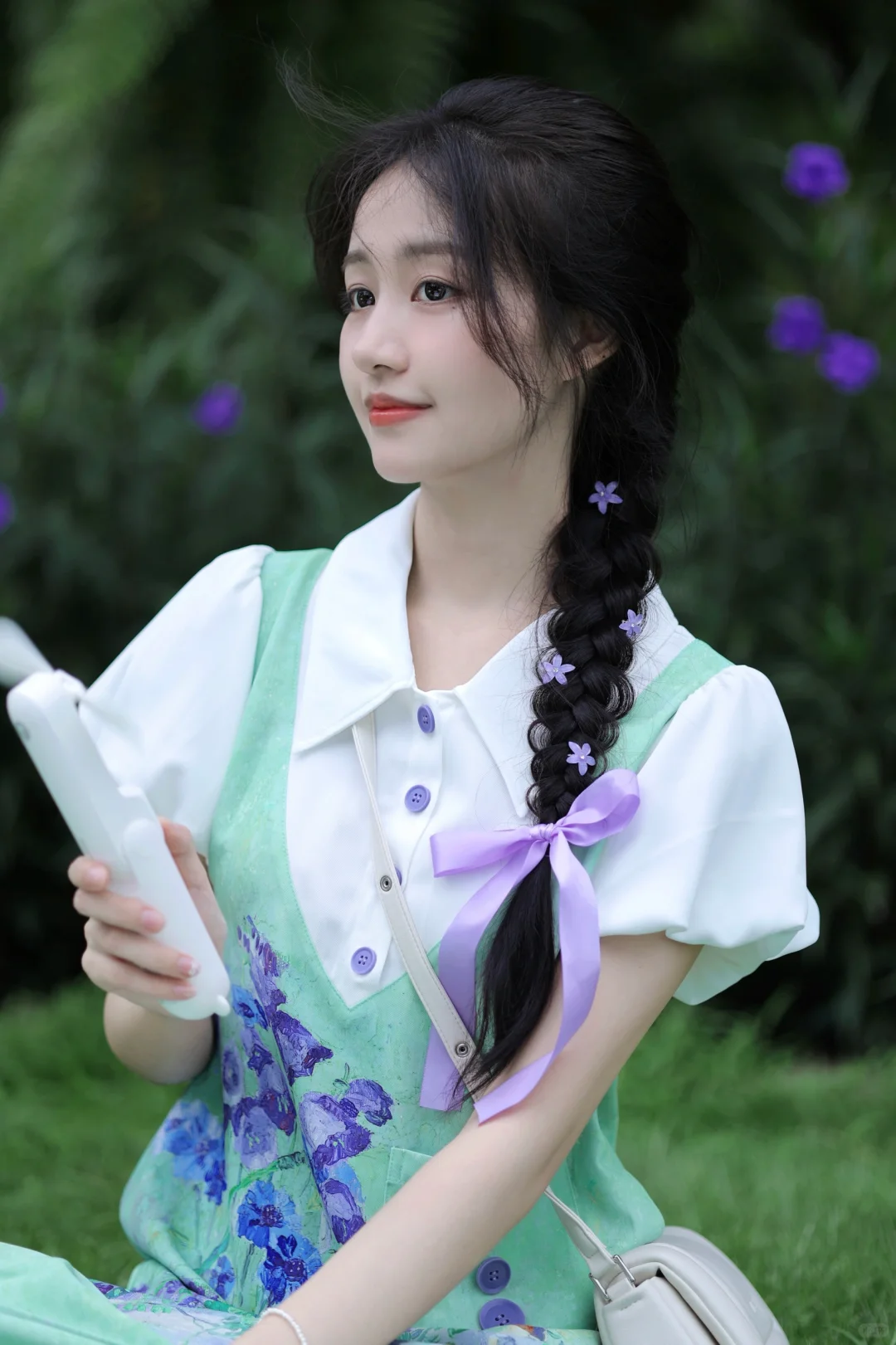 绿意盎然🍃油画感小裙子吼吼看！！