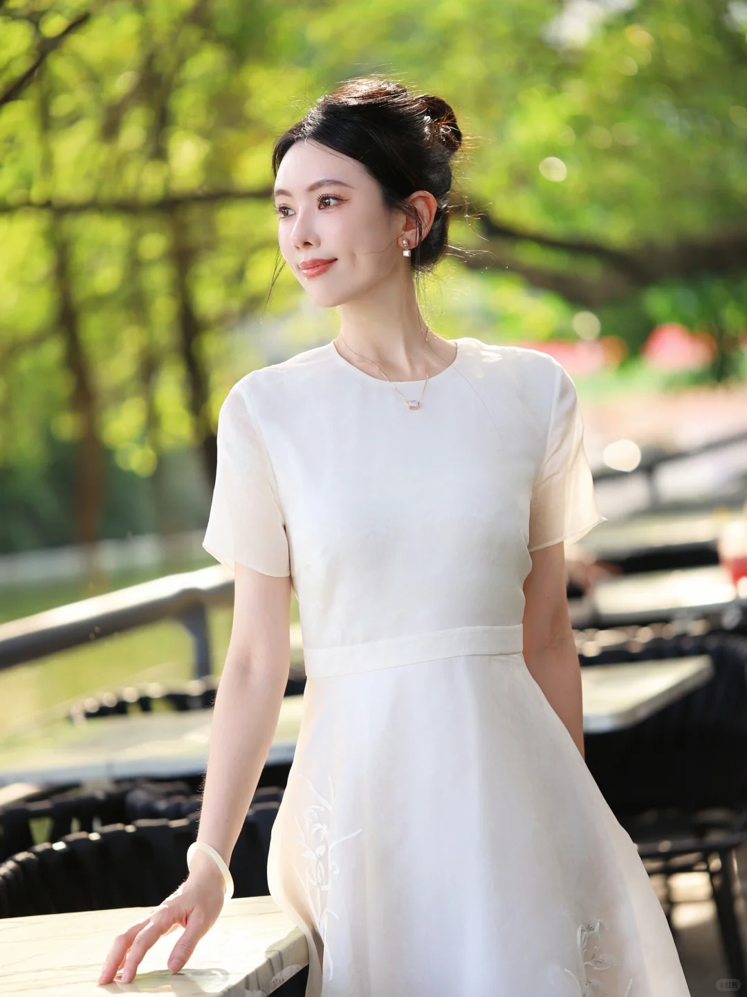 ootd | 温柔优雅的白月光🦢
