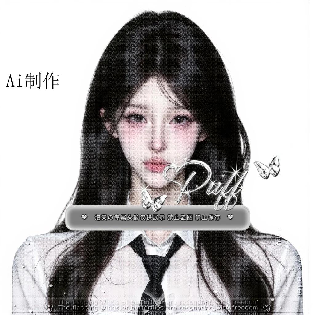 白底头像|纯欲女高