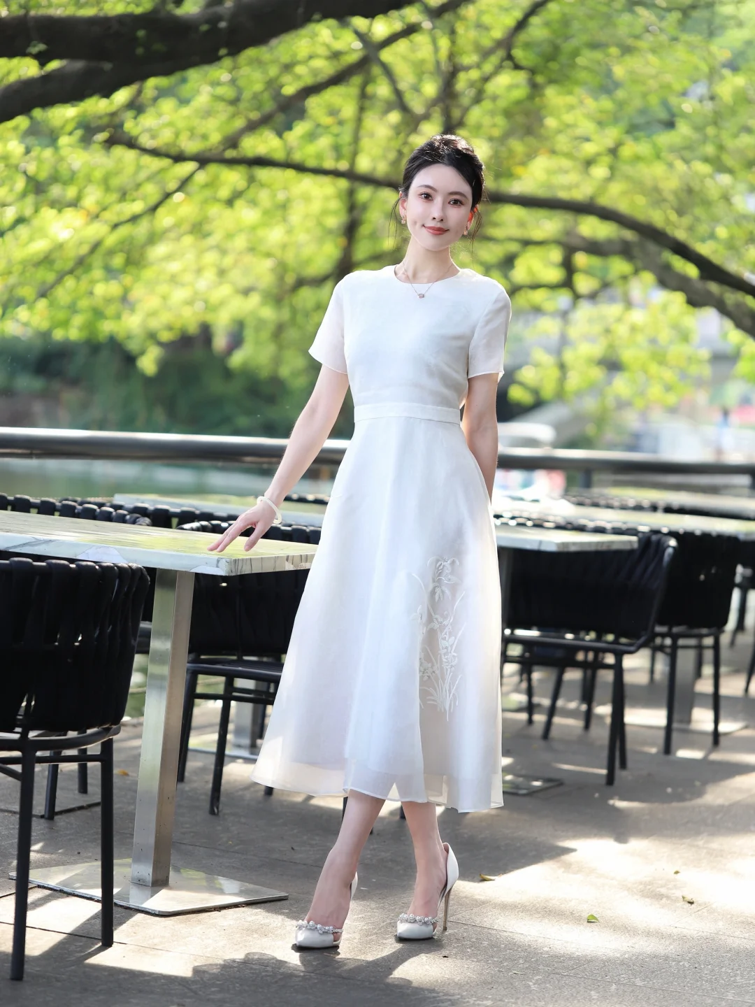 ootd | 温柔优雅的白月光🦢