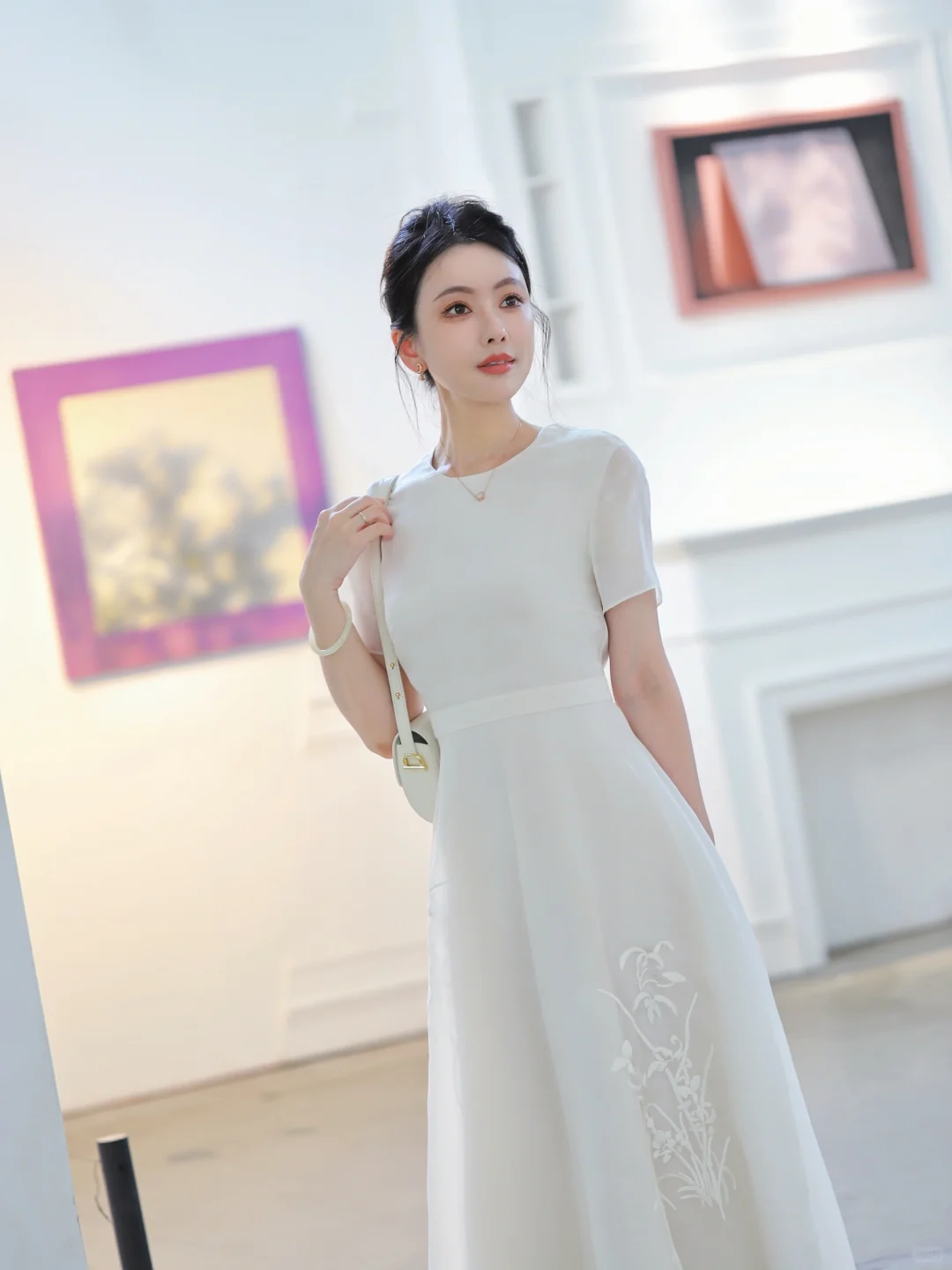 ootd | 温柔优雅的白月光🦢