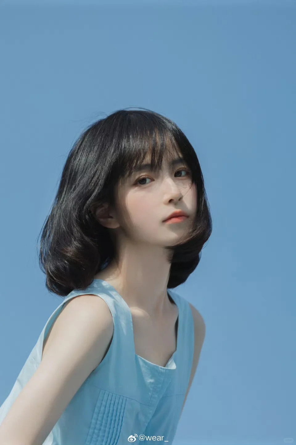 清纯短发真的很耐看～
