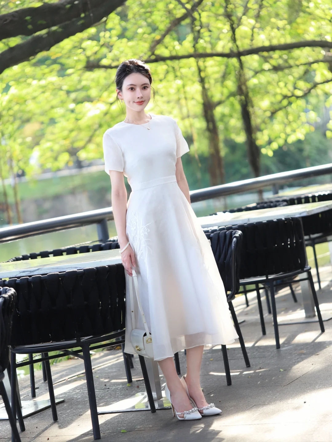 ootd | 温柔优雅的白月光🦢