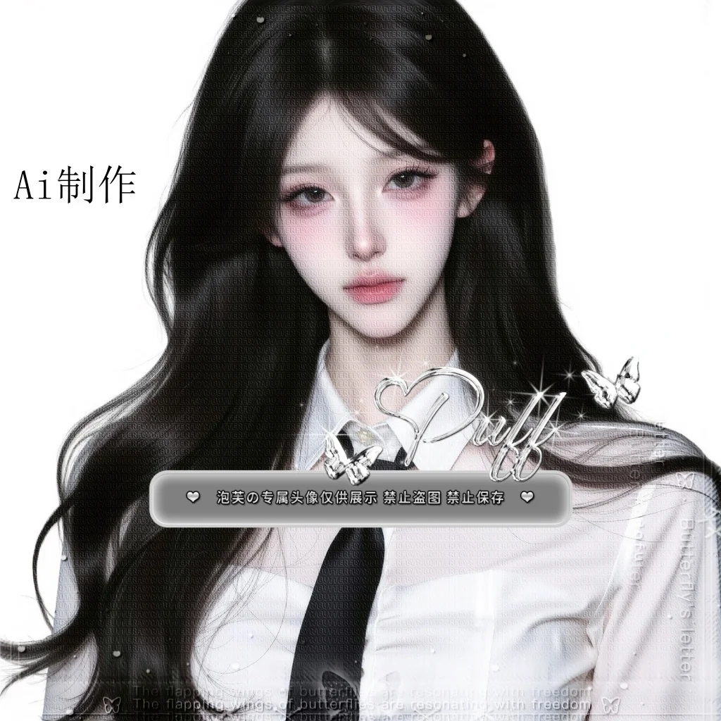 白底头像|纯欲女高
