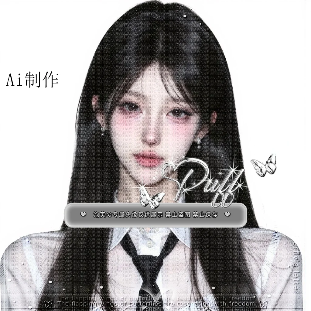 白底头像|纯欲女高