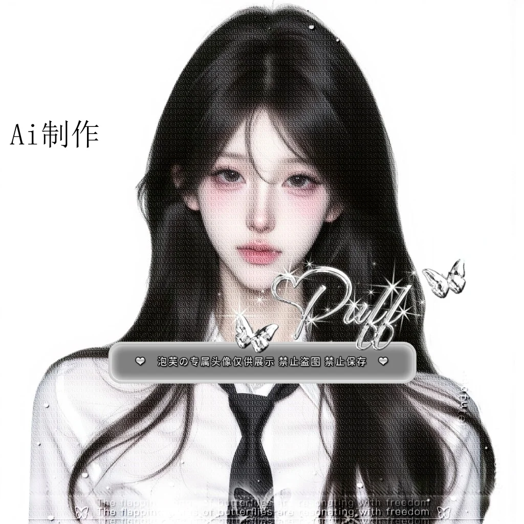 白底头像|纯欲女高