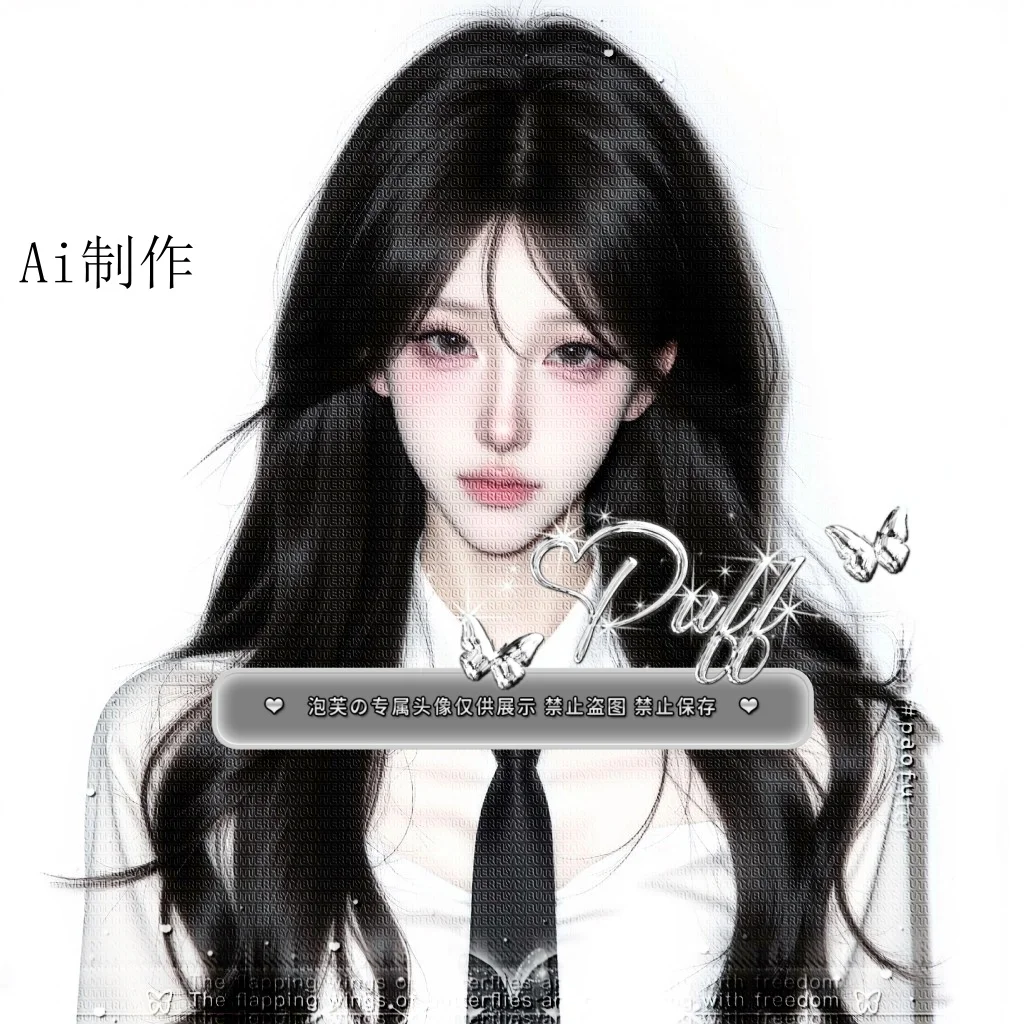 白底头像|纯欲女高