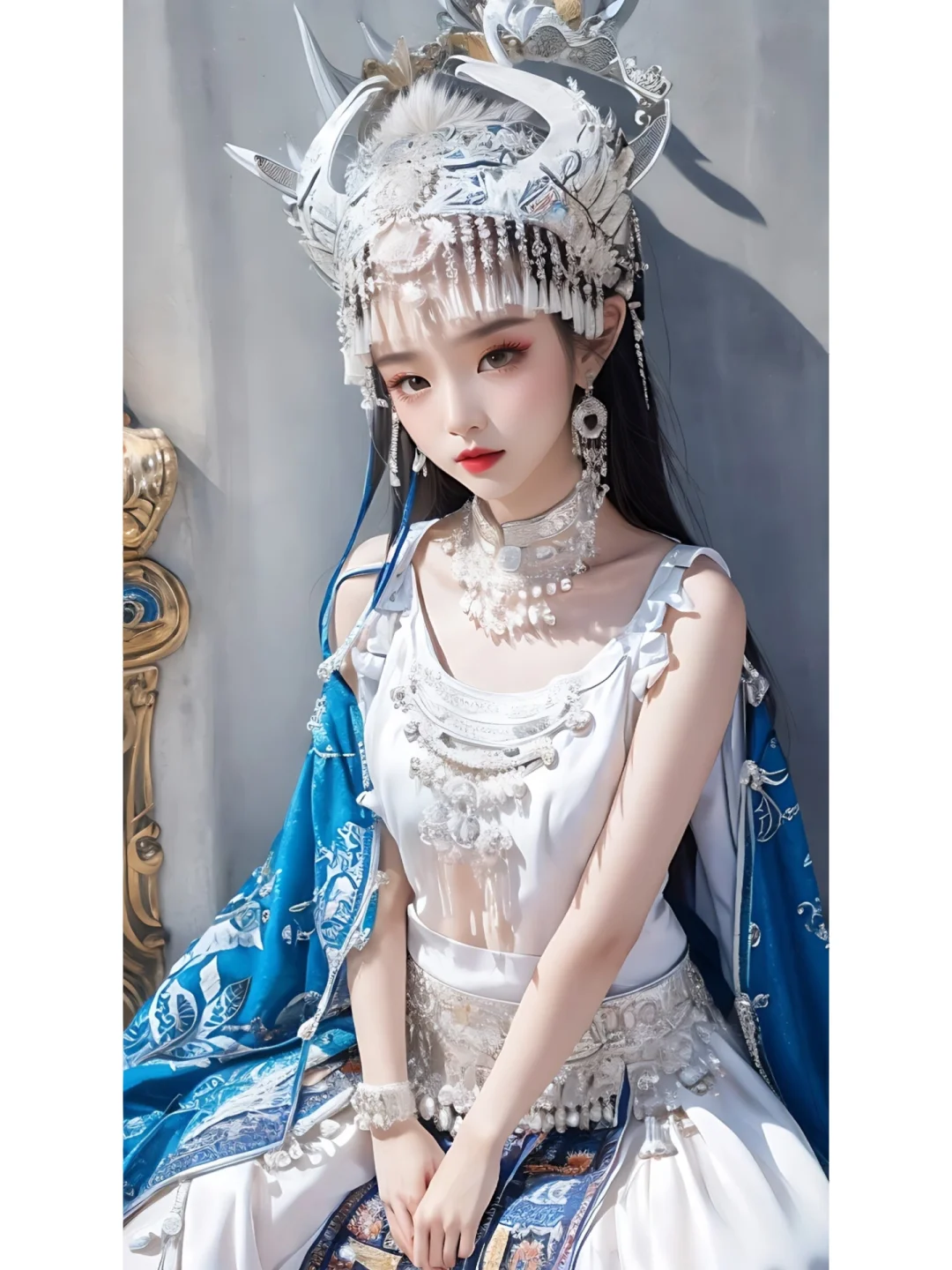 苗族少女｜去苗寨一定还要穿苗服，太好看了