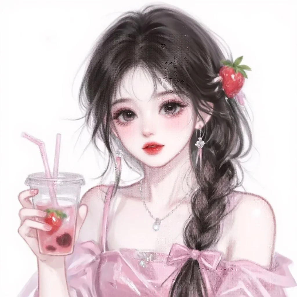 粉粉嫩嫩的头像哪个女孩孟拒绝呢