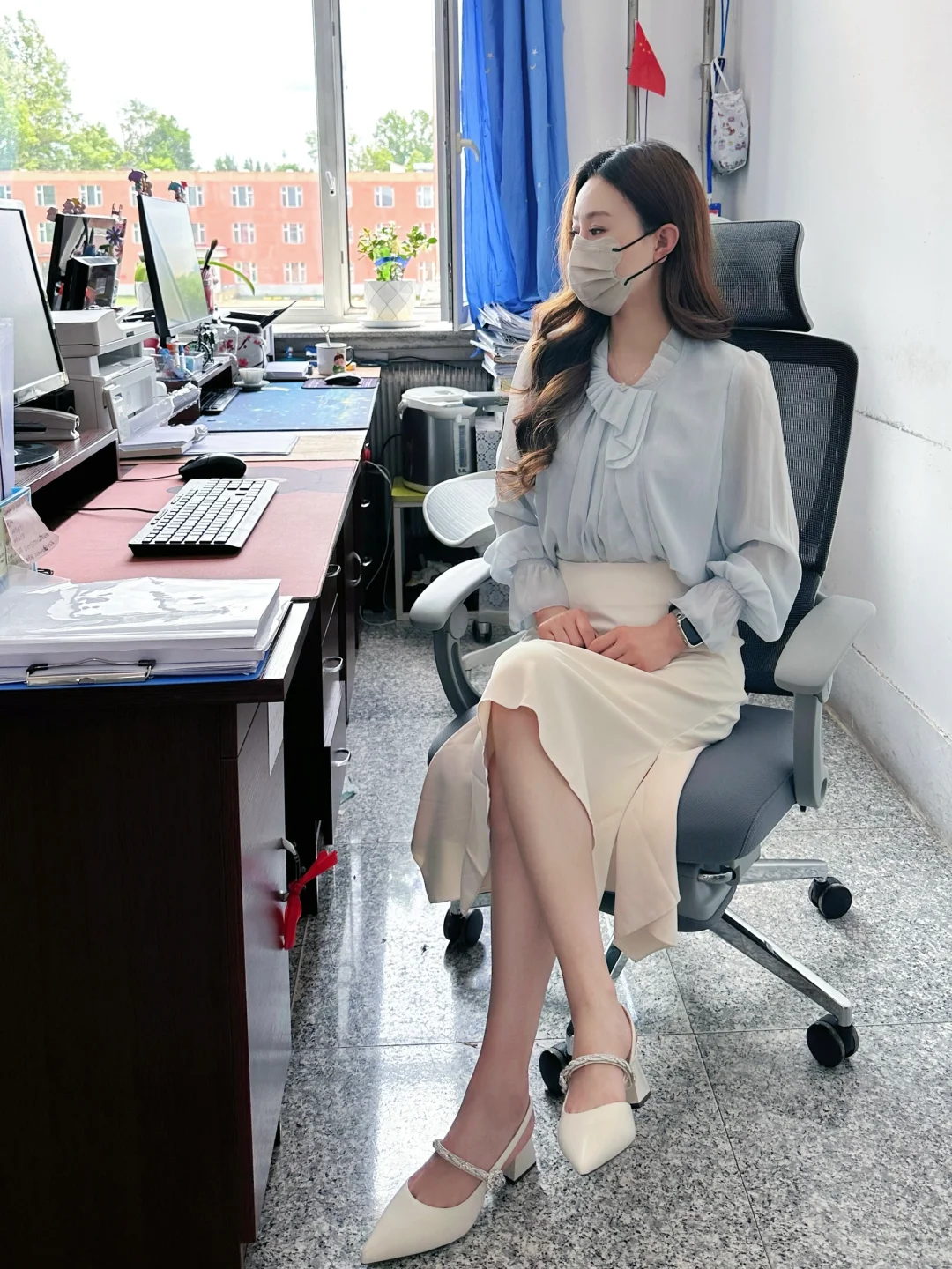 体制内穿搭|通勤久站不累的舒适高跟鞋