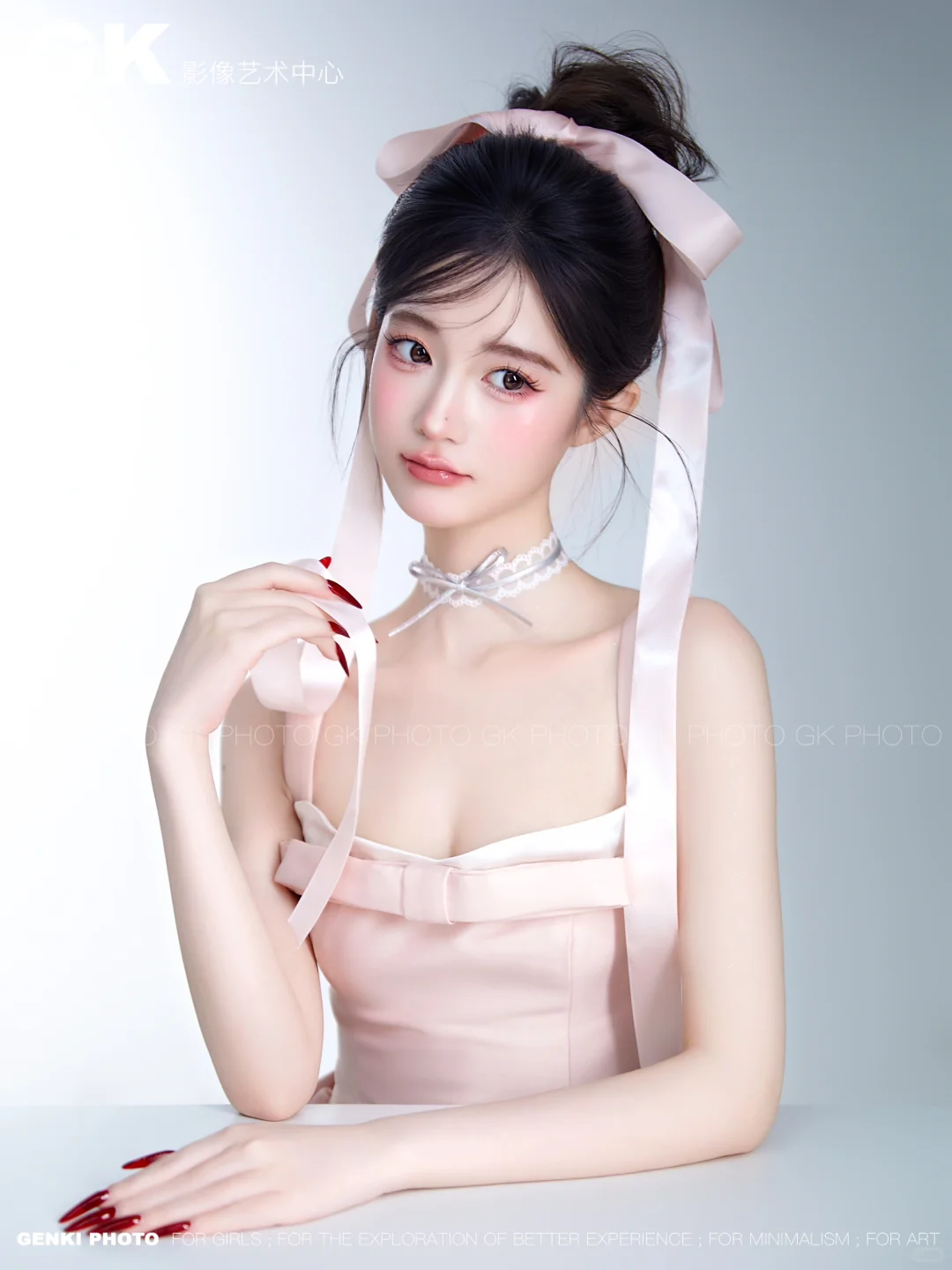 ins垂耳兔🎀少女感韩系肖像写真