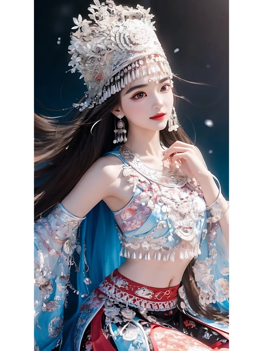 苗族少女｜去苗寨一定还要穿苗服，太好看了