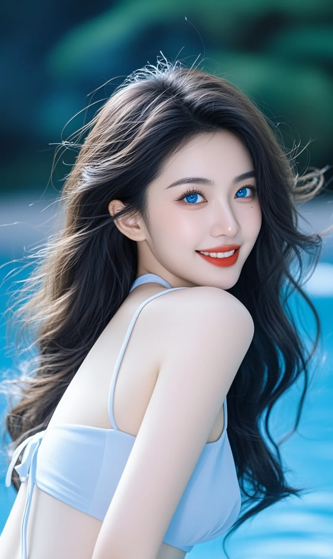 是风动还是心动🌸，你心动了吗？（ai生成）