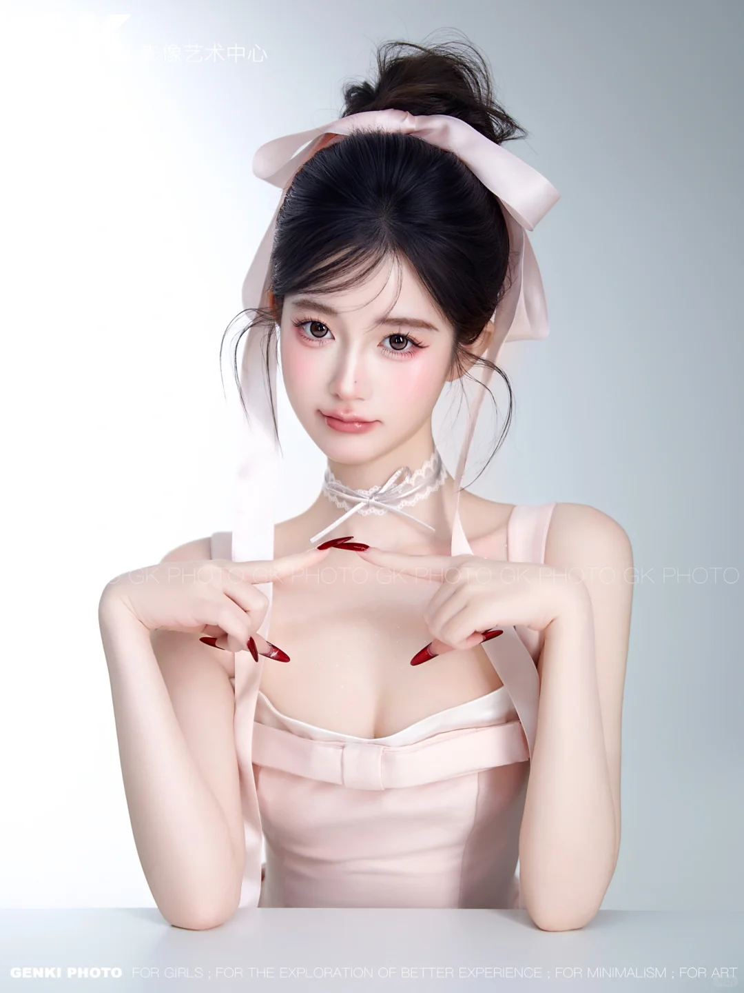 ins垂耳兔🎀少女感韩系肖像写真