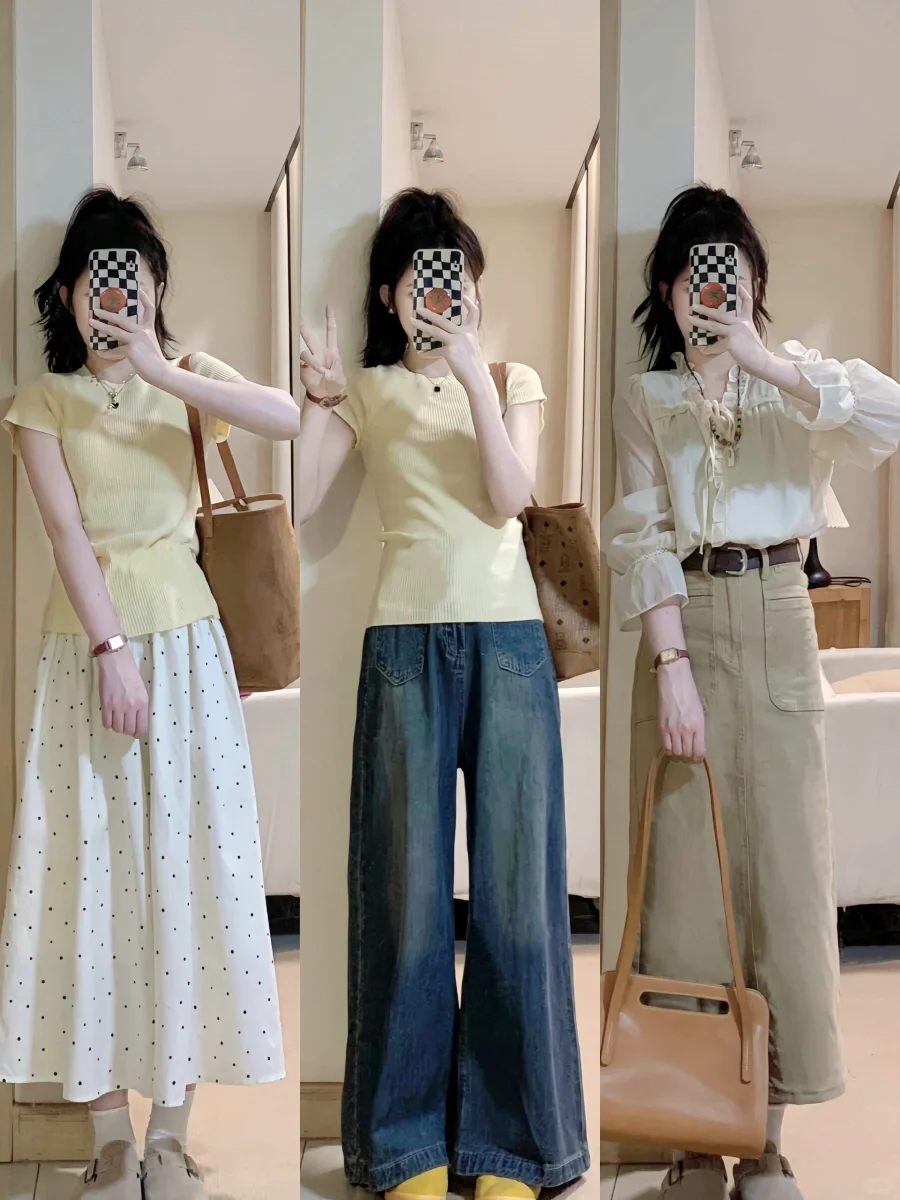 1⃣️2⃣️套｜小个子夏天这样穿真的很韩系！