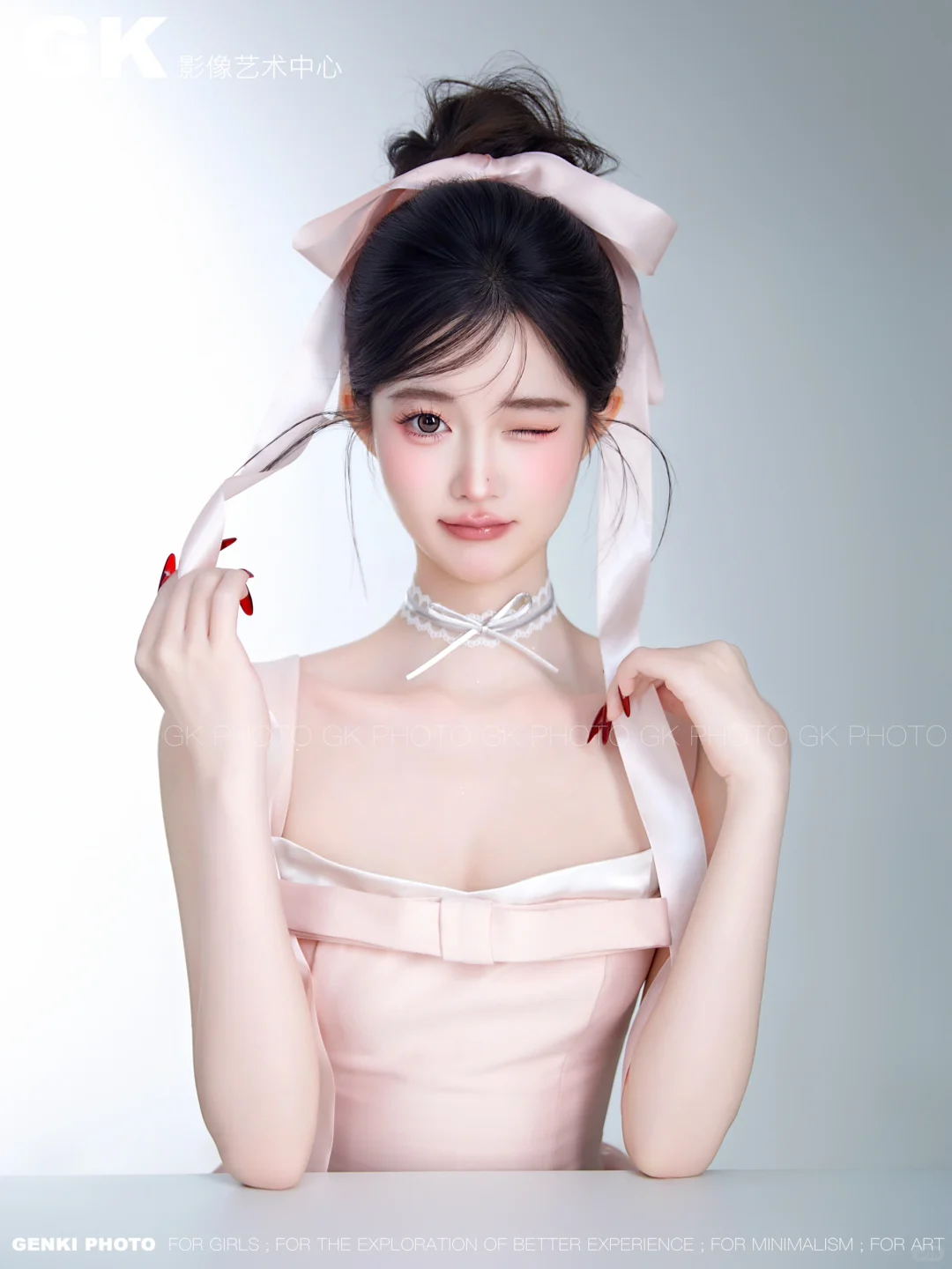 ins垂耳兔🎀少女感韩系肖像写真