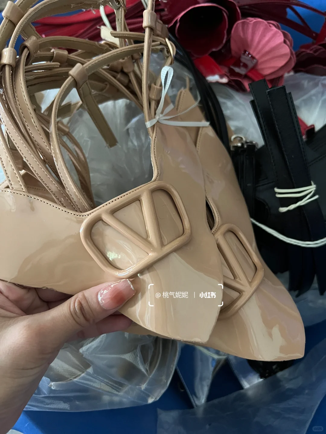 原相机实拍｜手工定制31-43码裸色高跟鞋！！
