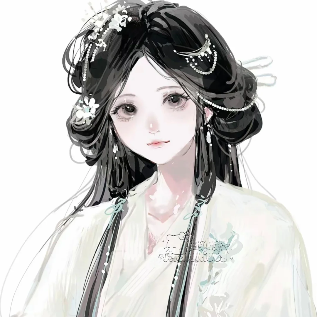 十张仙气清冷古风动漫女头像