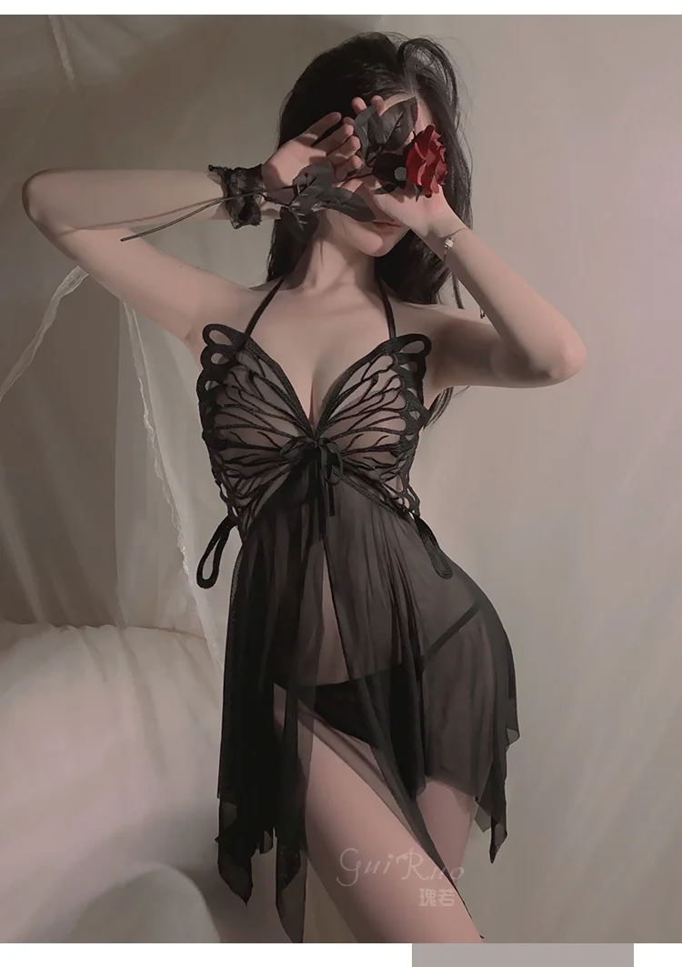 💋性感透视睡裙上线！小众高级感爆棚✨