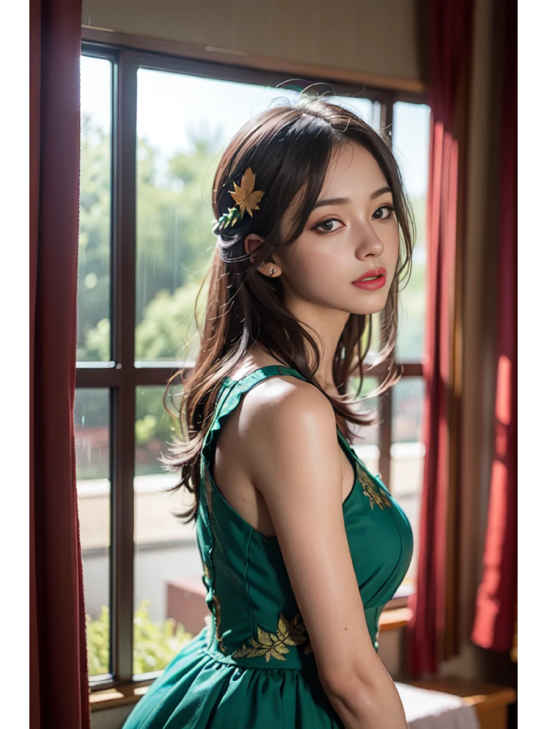 AI绘画小姐姐美女壁纸