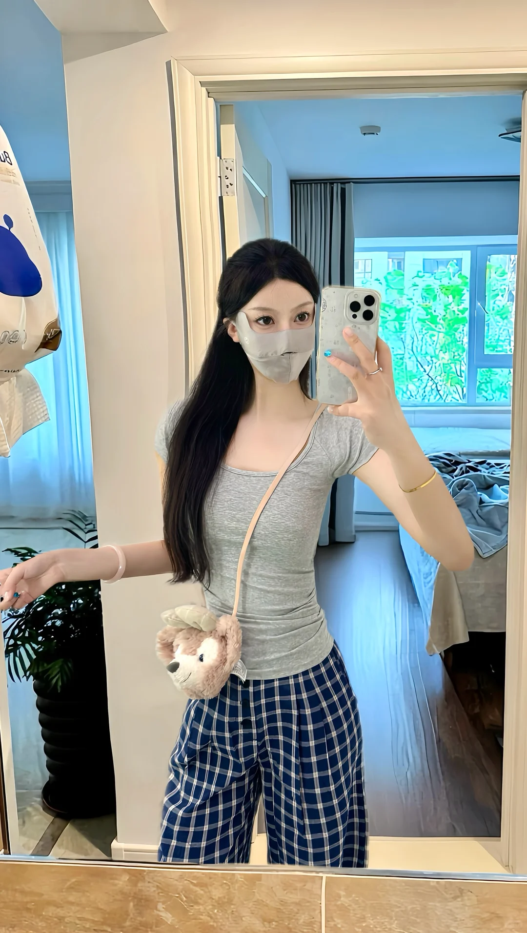 遛弯穿搭🐰🤍🥛～